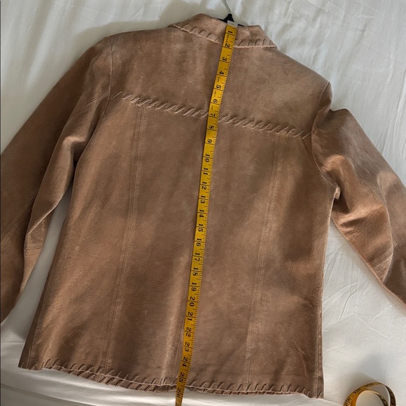 Margaret Godfrey Suede Leather Jacket - Picture 11 of 12